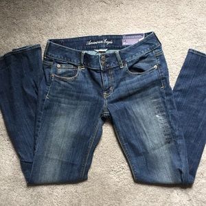 American Eagle NWT Artist Skinny Flare Jeans Sz 10